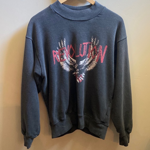 Anine Bing Revolution Sweatshirt Small - Picture 1 of 5